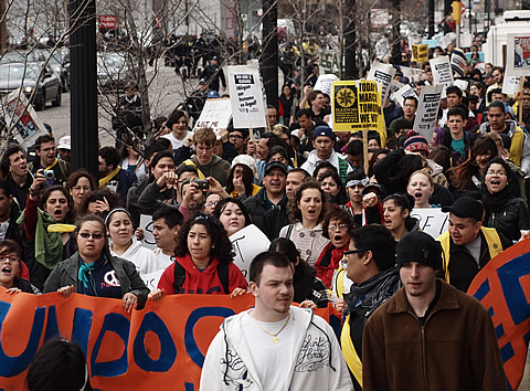 immigrant youth march